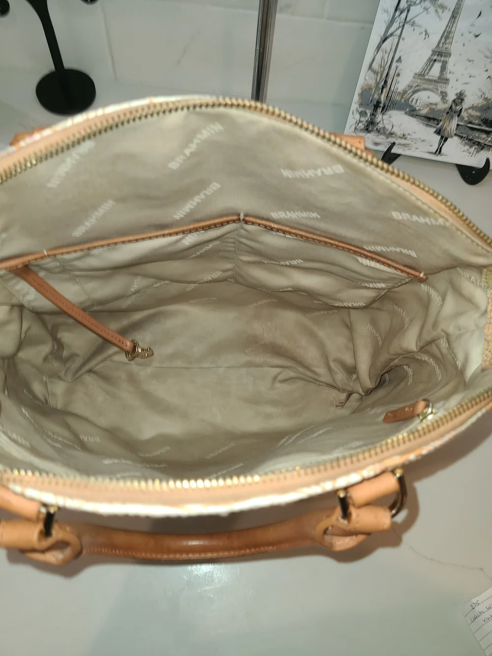 Brahmin Large Duxbury In Scallop Bondi EUC